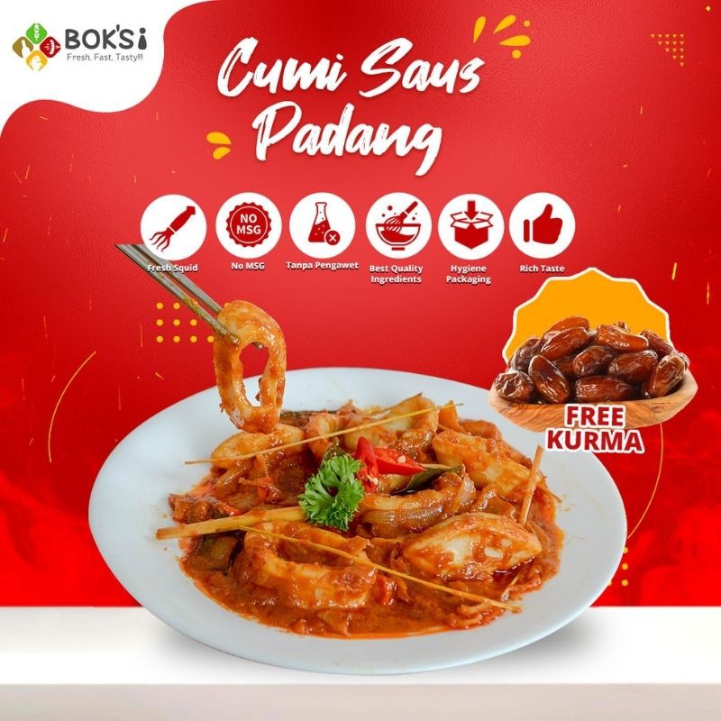 

BOKSI Cumi Saos Padang