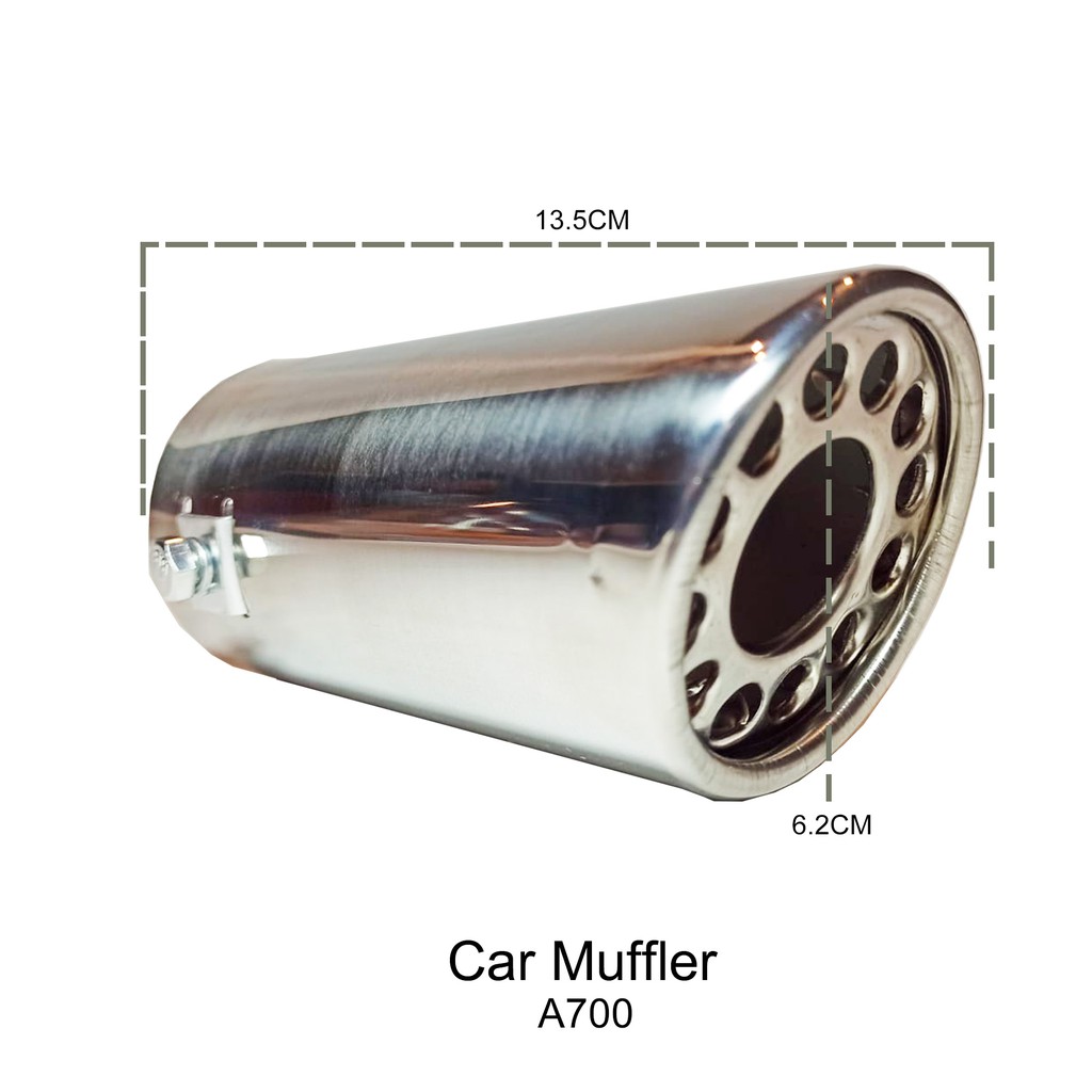 Muffler Car/Buntut Knalpot Mobil A700