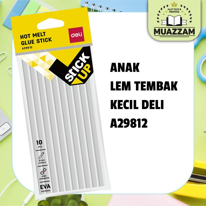 

Anak Lem Tembak Kecil / Hot Glue DELI A29812 / LEM BAKAR