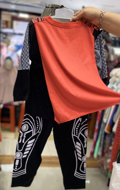 Baju Topeng Anak | Baju Kostum + Topeng Anak Laki-Laki AZADA THOR