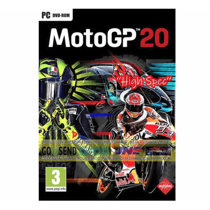 Termurah MOTOGP 20 | MOTOGP 2020 | CD DVD GAME | PC GAME | GAMING | KASET GAME Special