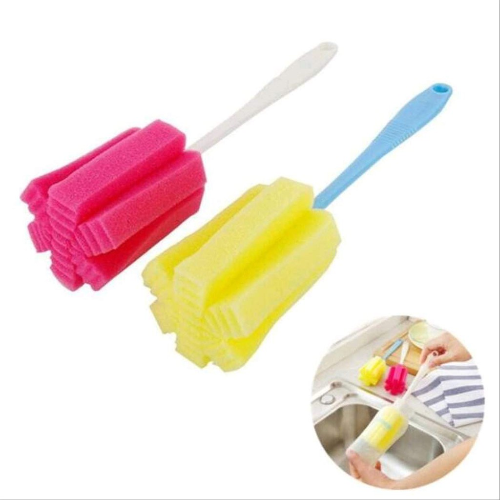 (B032) Pembersih Botol My Bottle Tumbler Sponge Cleaning Brush Cleaner