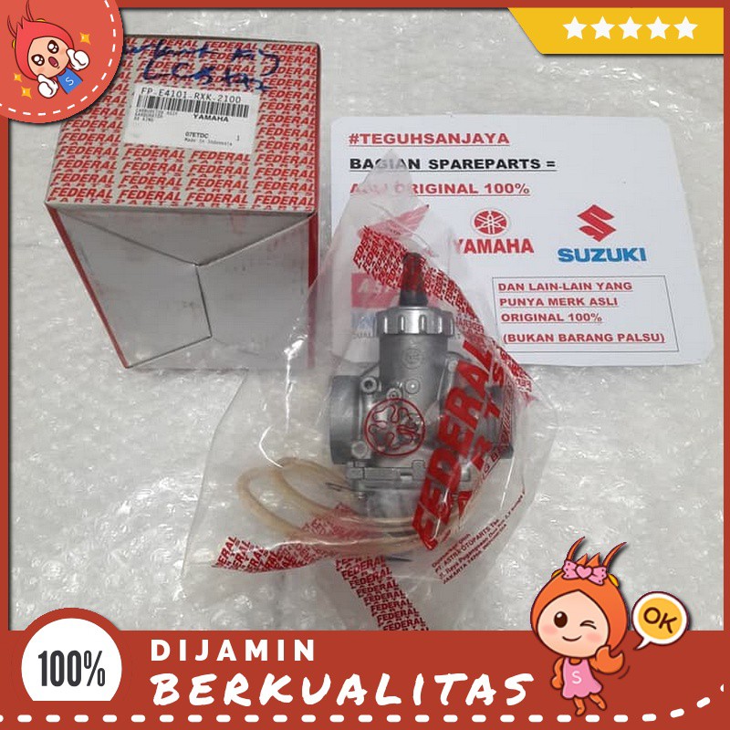 Karbulator / Karburator Assy Rxk Rx King Yamaha Rxking Rx King Asli Original Sparepart Motor Murah