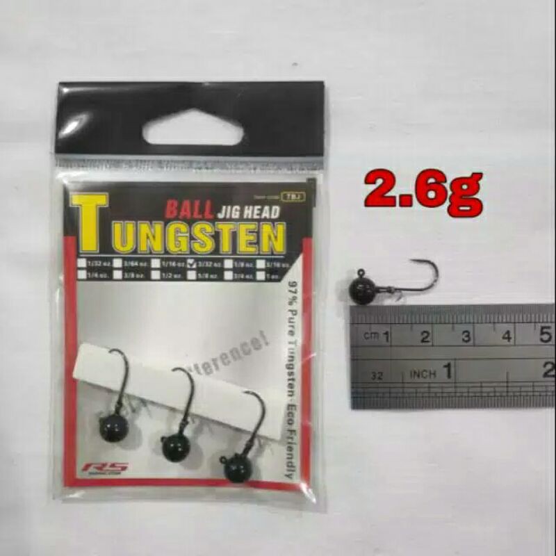 Kail Tungsten Ball Jighead 2.6g