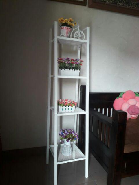 Set Bunga Plastik Matahari Kuntum Dengan Sepeda Rotan Besar