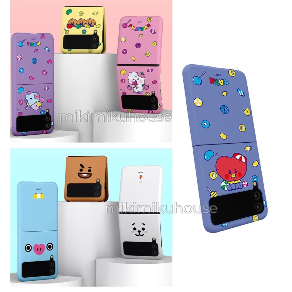 Paling Dicari.. BT21 Z FLIP 3 CASE SAMSUNG OFFICIAL JELLY CASING BUMPER GALAXY BTS HARD CANDY SOFT
