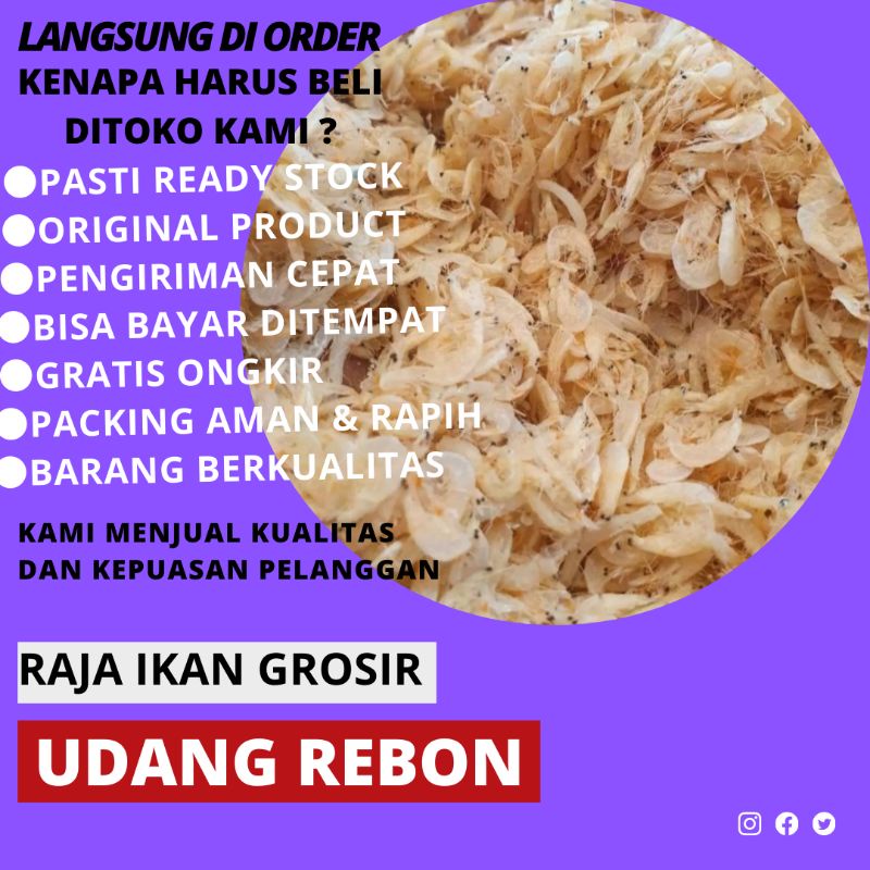 

UDANG REBON BAGUS 1 KILO BERKUALITAS TERJAMIN