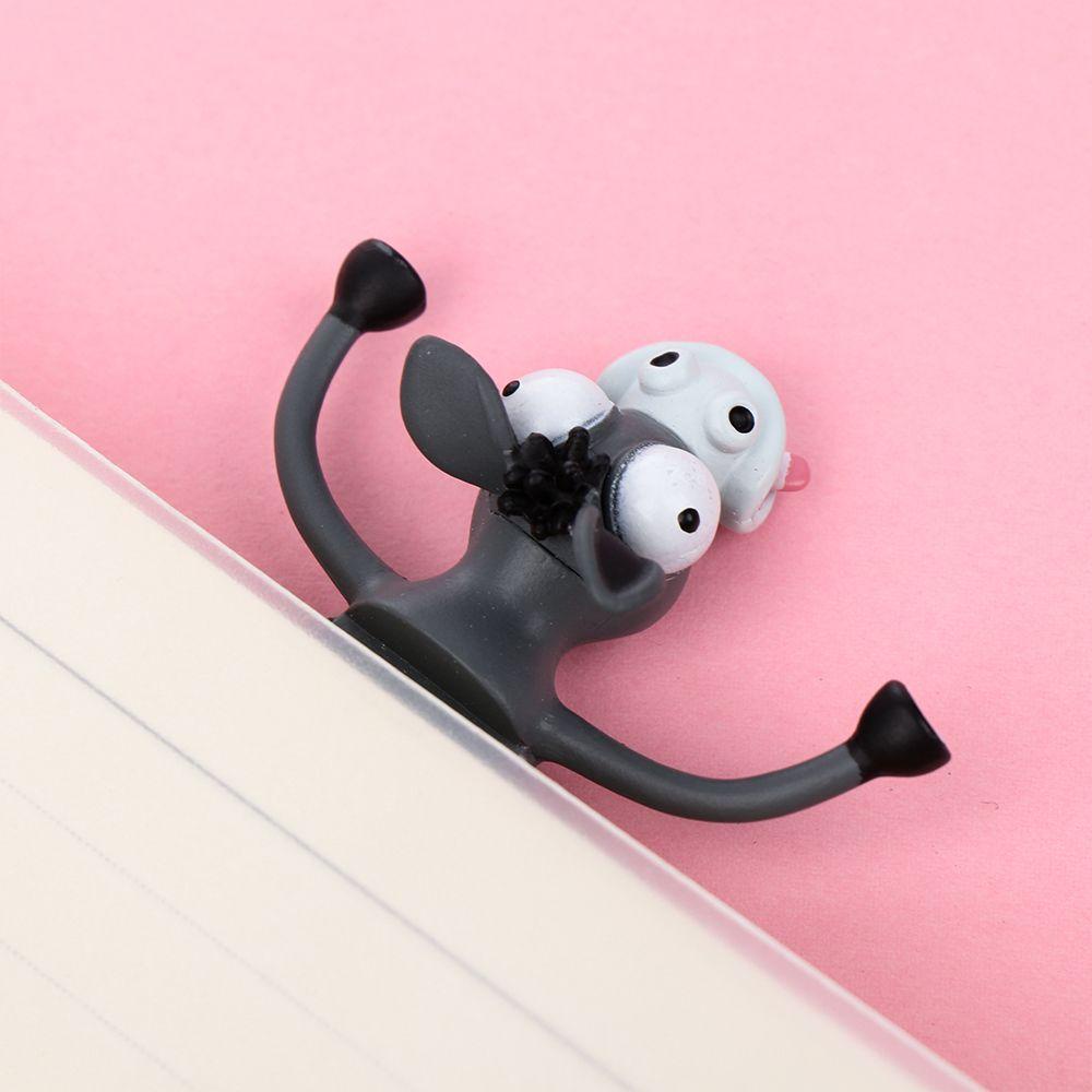 Wonder 3D Bookmark Shiba Inu Panda Ocean Series Alat Tulis Kreatif Penanda Buku Lucu