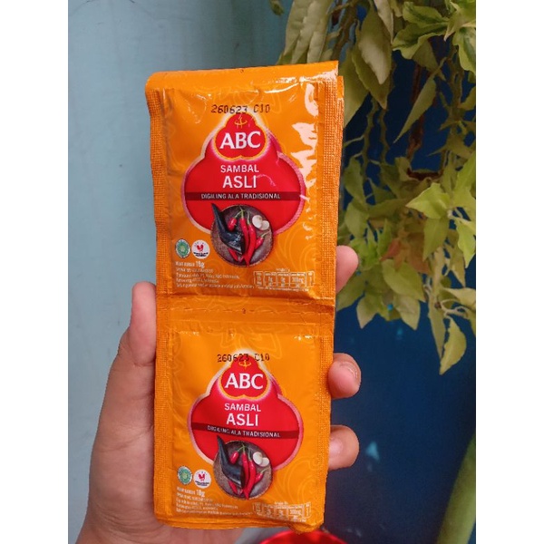 

ABC Saos sambal asli | 18ml | (dapet 5pcs)