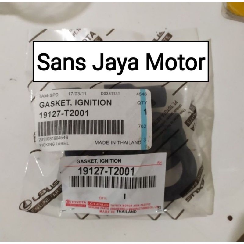 Karet Koil Seal Coil Busi Innova Fortuner Hilux Bensin Original 1set