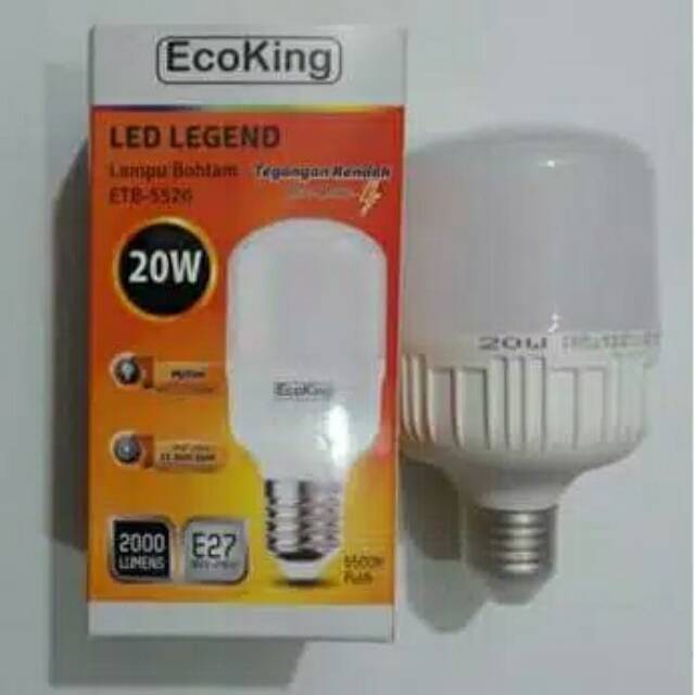 Lampu ecoking 20 watt