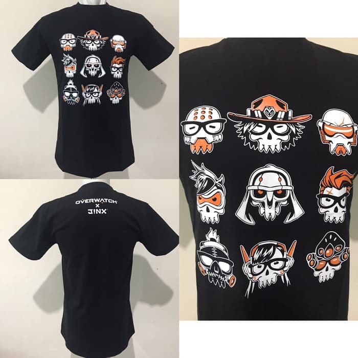 Overwatch Jinx Black T-Shirt