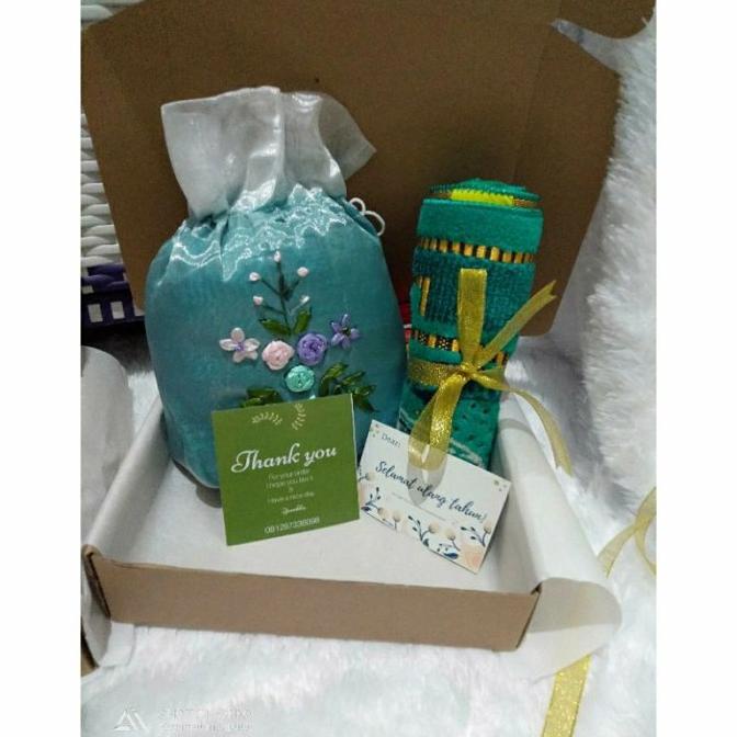 Best Product Hampers Alat Sholat Wanita/Mukena/Kado/Graduation/Gift/Ulang Tahun - Paling Diminati