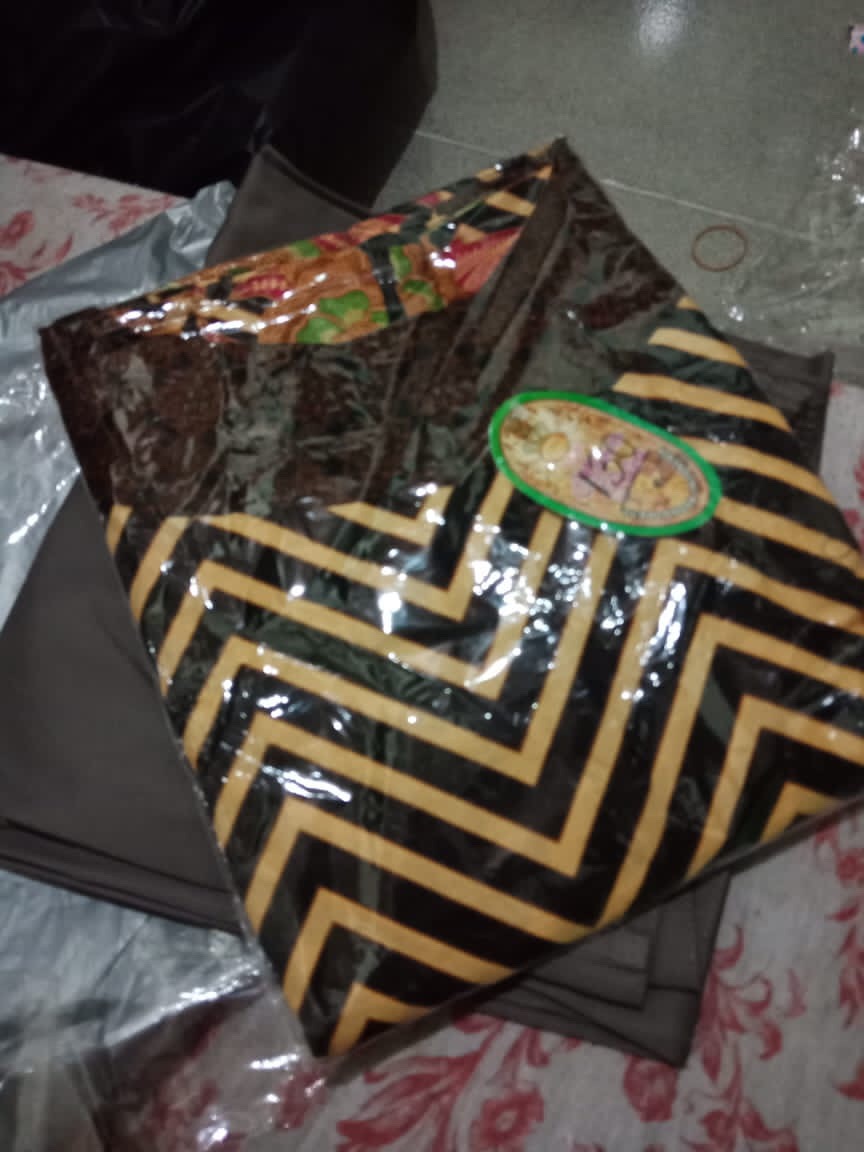 Aserehe Zigzag Batik Solo Zela Tunik Atasan Kerja Kantor Kondangan Casual Muslim Jumbo