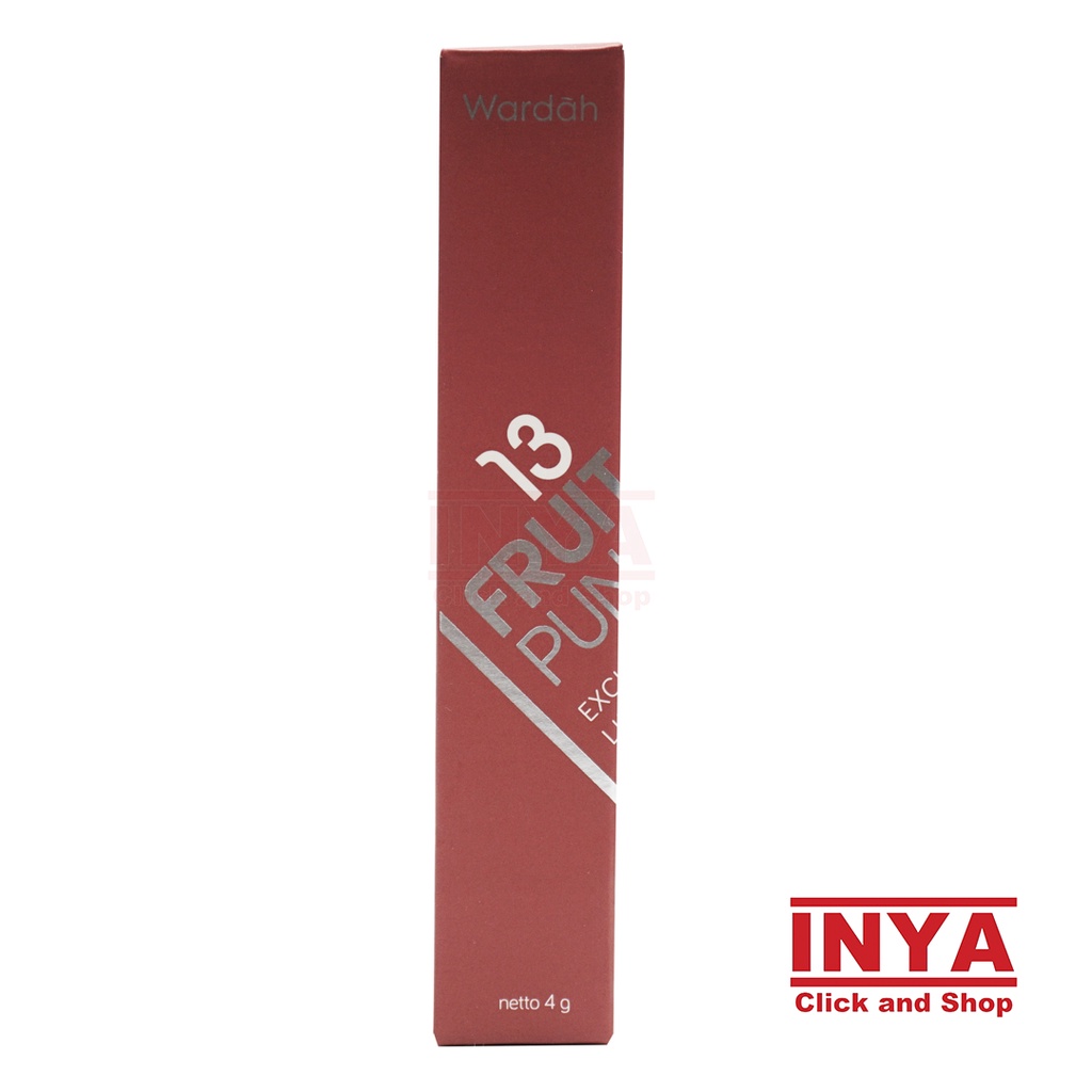 WARDAH EXCLUSIVE MATTE LIP CREAM 13 FRUIT PUNCH 4gr
