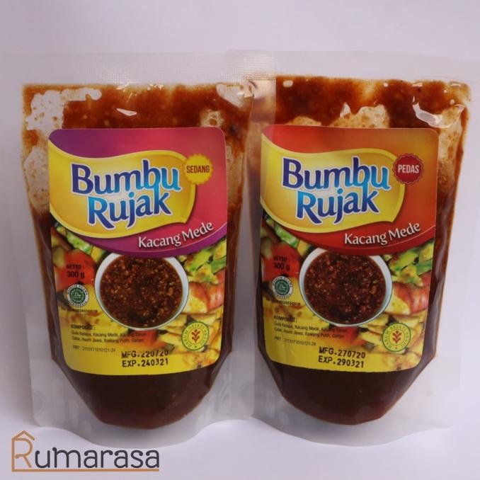 

Promo Awal tahun Bumbu Rujak Kacang Mede / Sambal Rujak Gula Merah Pouch 300 gram Promo Awal tahun