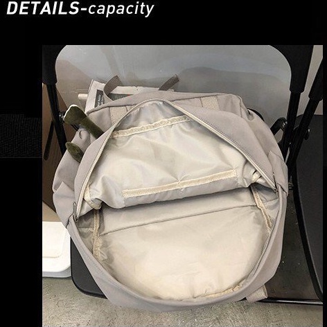 More584 Sachi Korean Polyester backpack / Tas ransel Nilon waterproof import remaja kuliah sekolah