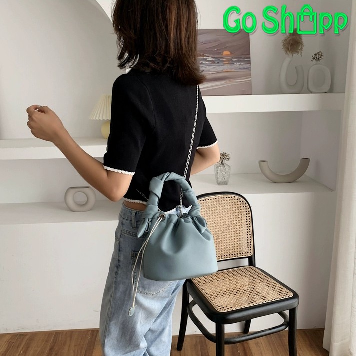 Tas Selempang Bucket Import - Tas Fashion Wanita Terbaru - Tas Bucket Fashion Korea Terbaru [T05]