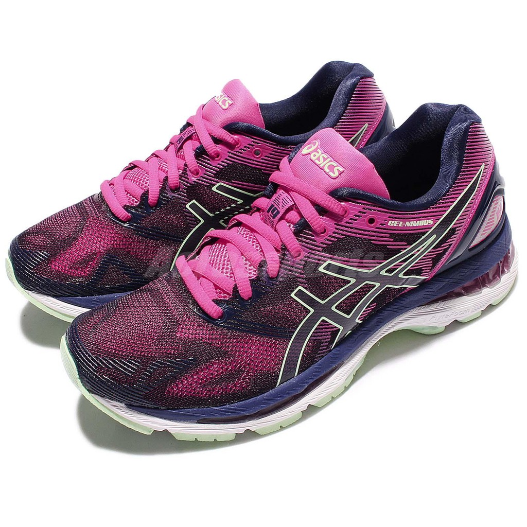 asics blue pink