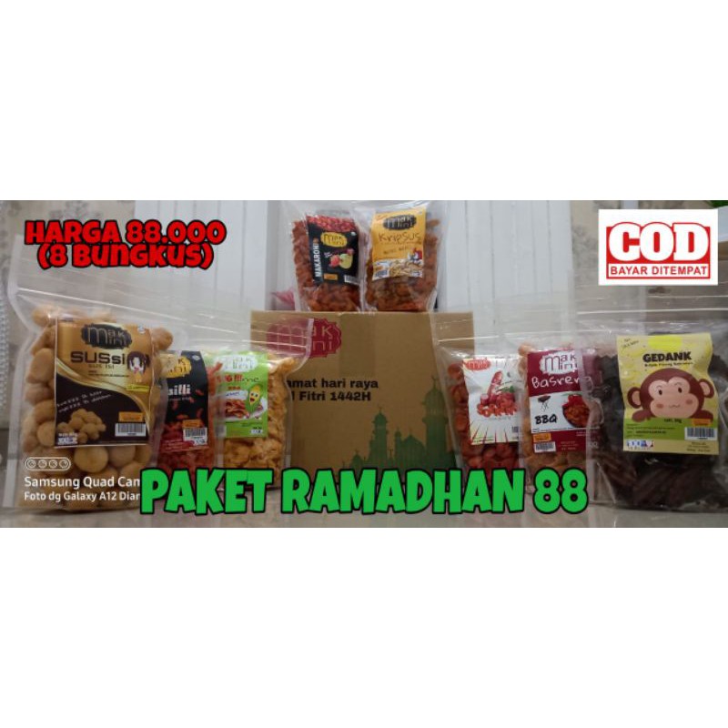 

MAKMINI PAKET RAMADHAN 88 (isi 8 bungkus kemasan 1/4kg an)