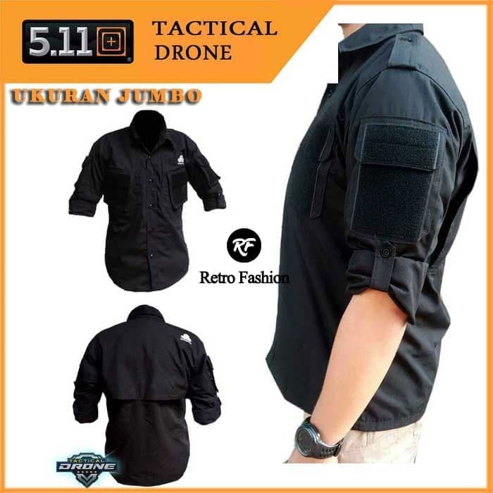 BAJU LAPANGAN UKURAN JUMBO|KEMEJA GUNUNG PRIA|KEMEJA 511 TACTICAL