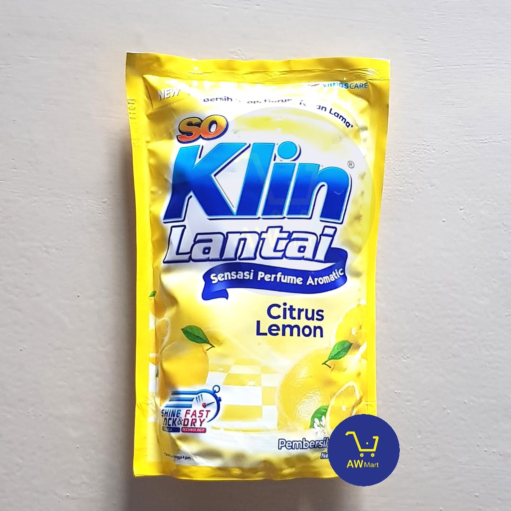 SO KLIN SOKLIN LANTAI 780ML RASA APEL DAN LEMON (DARI PABRIK LANGSUNG)