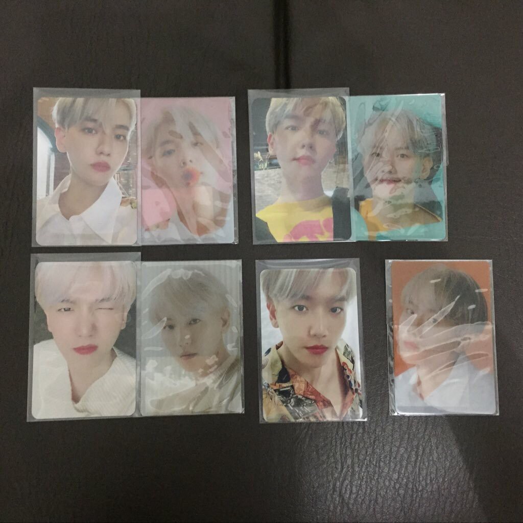 EXO BAEKHYUN JBOLO Japan Album Photocard