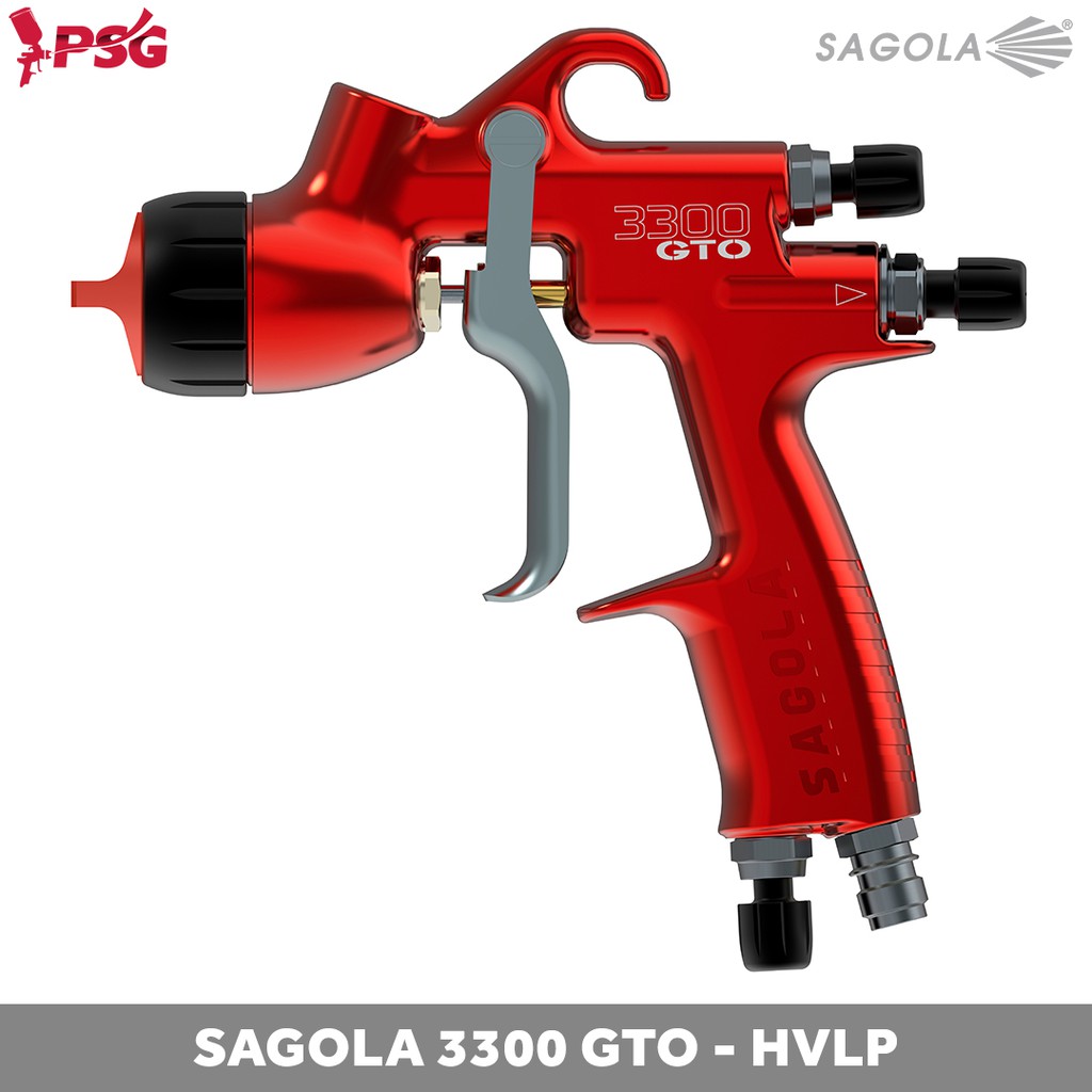 Sagola 3300 GTO Gravity Spraygun Set - HVLP