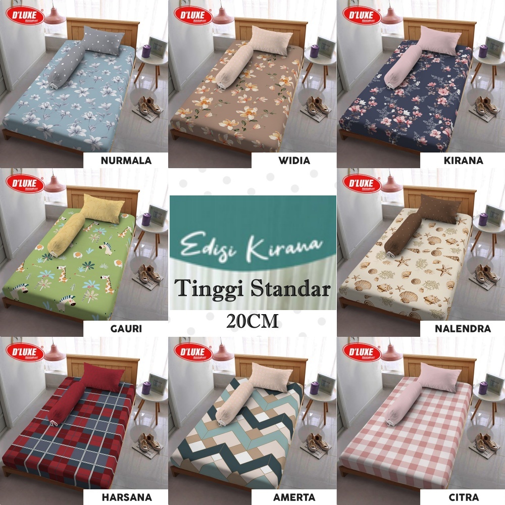 Kintakun Dluxe - Sprei Single (120x200) Terlaris pilihan