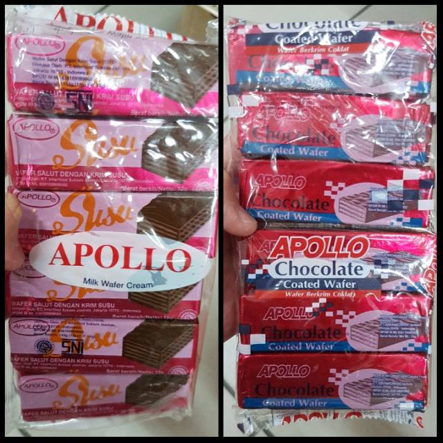 

Apollo Wafer coklat dan Susu dari Malaysia