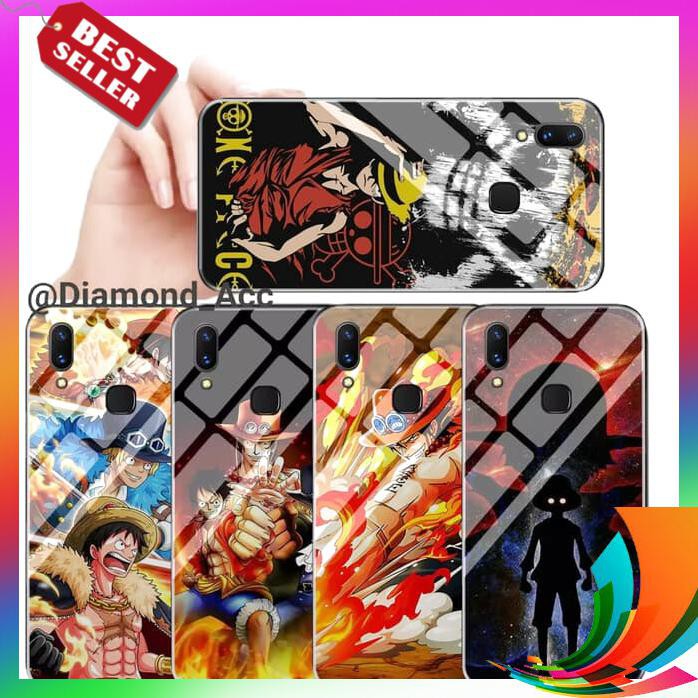 【TERBARU】 premium Case Hp Glass motif one piece Xiaomi Mi Max 3