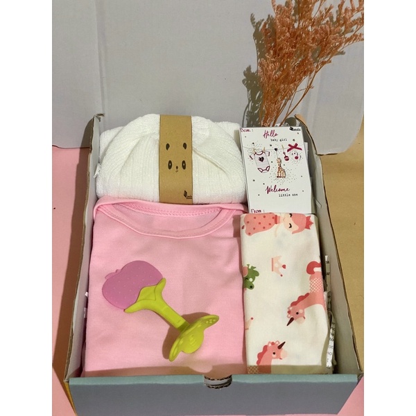 Hampers Kado Lahiran Bayi Newborn Gift Hemat