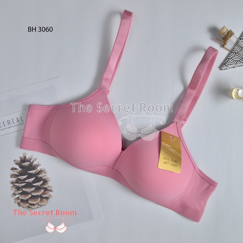 TALLY BRA BH 3060 I CUP B | TANPA KAWAT I BUSA TIPIS I SIZE 36-40