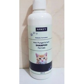 SHAMPO KUCING KHUSUS KUTU/JAMUR/FLEA/TICK/FUNGAL/ITCH 250ML