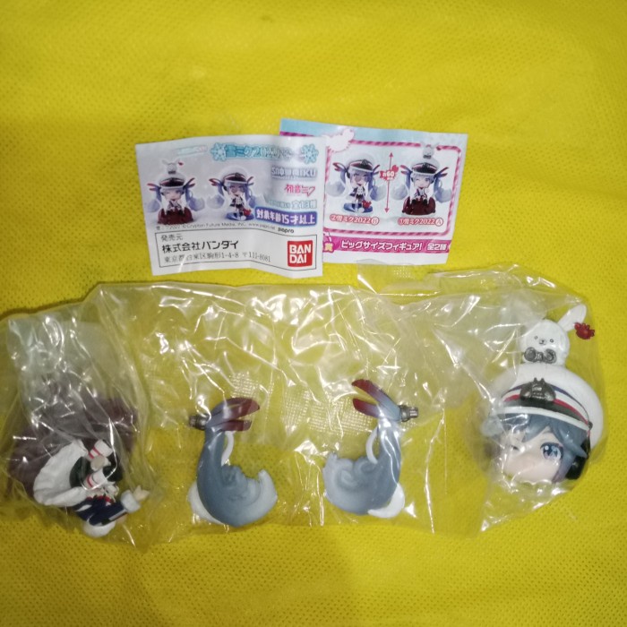 Hot Sale Gashapon Kuji Hatsune Miku X Snow Miku 2022 Figure (Bandai) Termurah