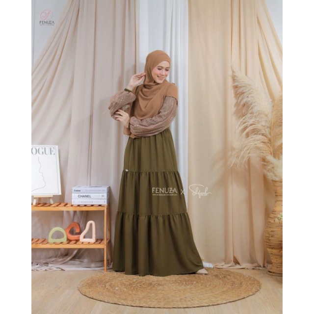 SCARLETTA DRESS ORI FENUZA