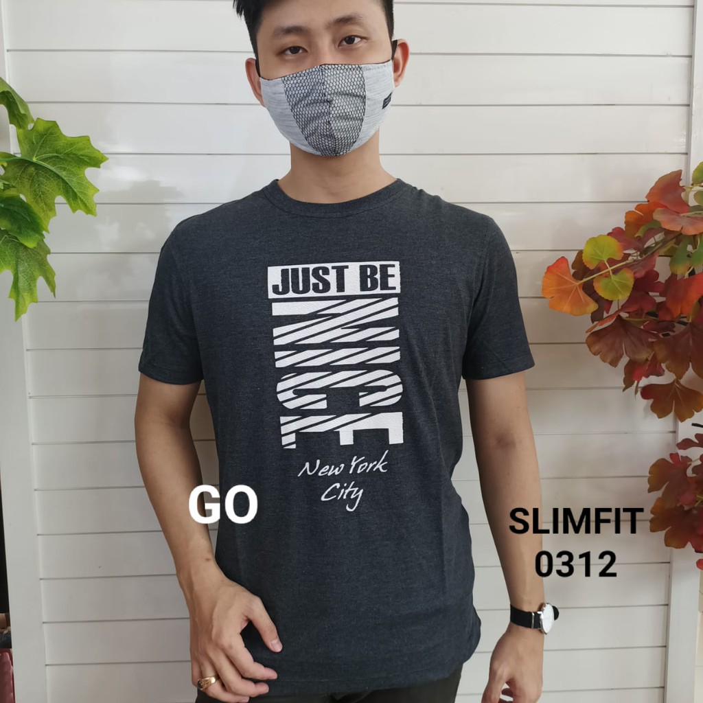 gof MAXMILLIAN KAOS B (Slimfit) Pakaian Pria Atasan Kaos Oblong Santai Original Lengan Pendek