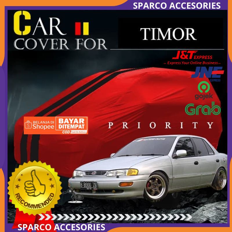 COVER SARUNG SELIMUT MOBIL SEDAN TIMOR ANTI AIR WATERPROOF BODY COVER MOBIL SEDAN TIMOR