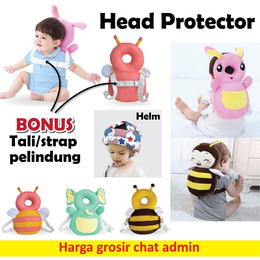 HEAD NECK PILLOW PAD | BANTAL ANTI JATUH BAYI | BANTAL PELINDUNG KEPALA BAYI BANTAL PENGAMAN LEHER