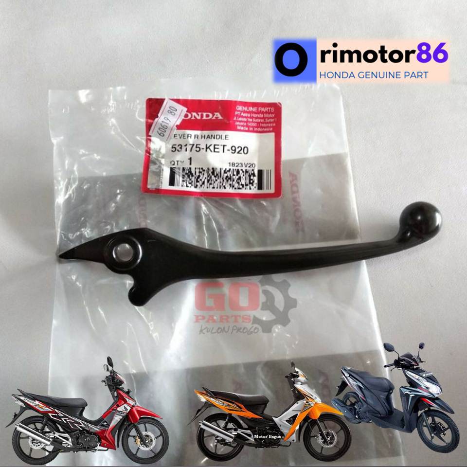 Handel Rem Cakram Depan Karisma Revo 100 Fit New Supra 100 Supra X 125 Ori 53175KET920 53175-KET-920