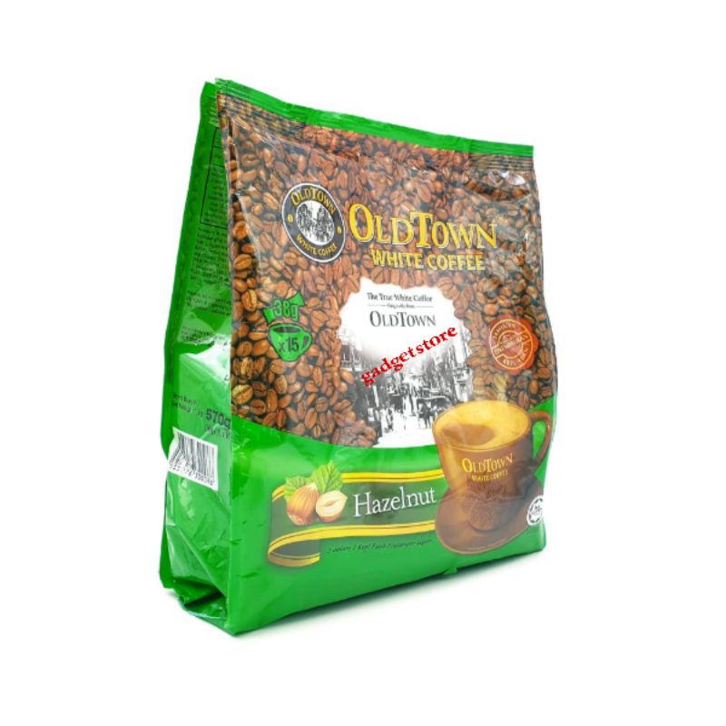 

Minuman White Coffee Rasa Hazelnut 570g isi 15 stick