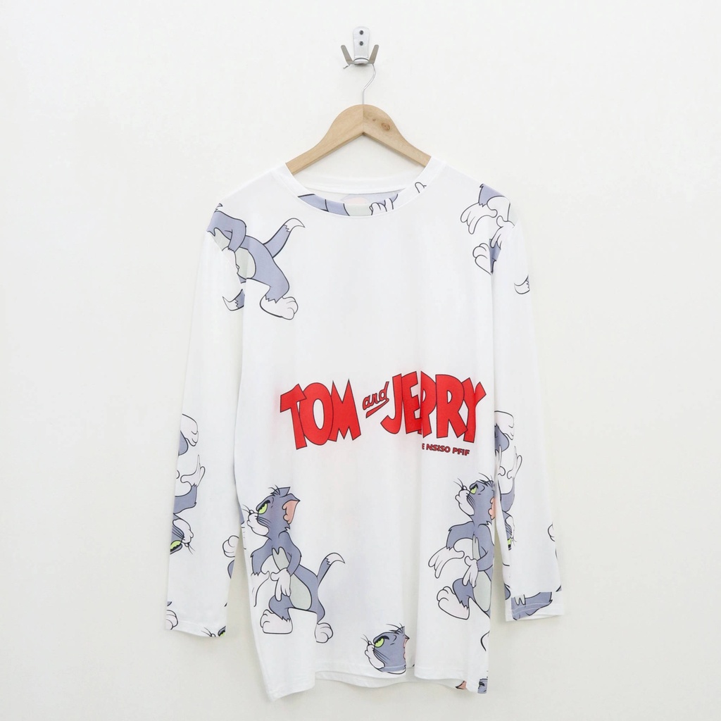 Tom n jerry long tee - Thejanclothes