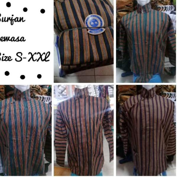 Paling Diminati [ Luriklarik ] Surjan Lurik Dewasa Baju Adat Jawa Solo Jogja Tenun Klaten Sorjan Lor