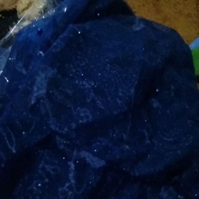 Maura Couple - Sania Ruffle Batik Couple Ori Ndoro Jowi Dnt Garansi Termurah Set Couple Shakila Navy