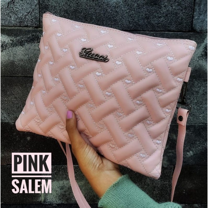 TAS SELEMPANG KEREN SLING BAG ZAMZAM JENNIE  - BISA TAS BISA CLUTCH -TALI PANJANG &amp; PENDEK