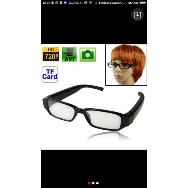 Kacamata spy cam / kacamata camera full HD / Kacamata video spy cam