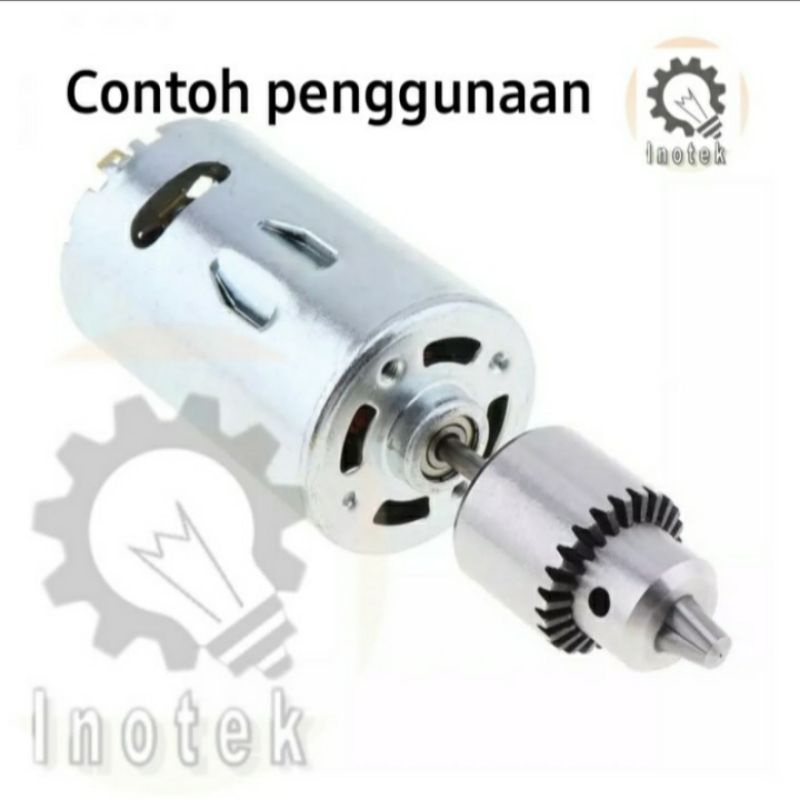 Arbor Connector 3.2mm ke Chuck Mini JTO Kepala Bor Mini JTO