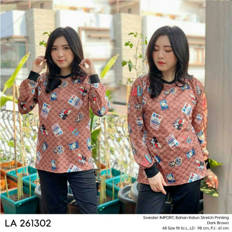 SWEATER IMPORT/SWEATER MOTIF