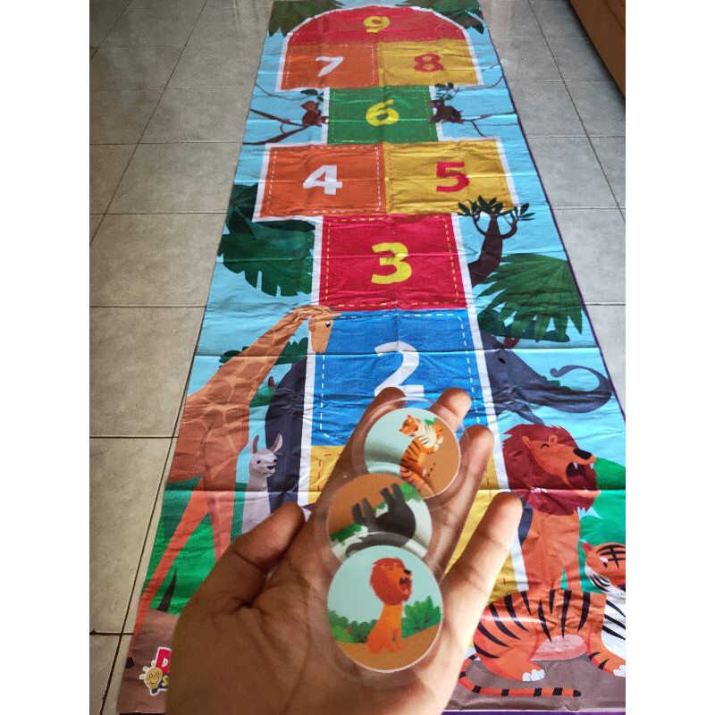 "FREE Nama, 3Gaco&Spunbond Bag / Playmat Engklek (flexi 280gram)"/ Playmat / Engklek