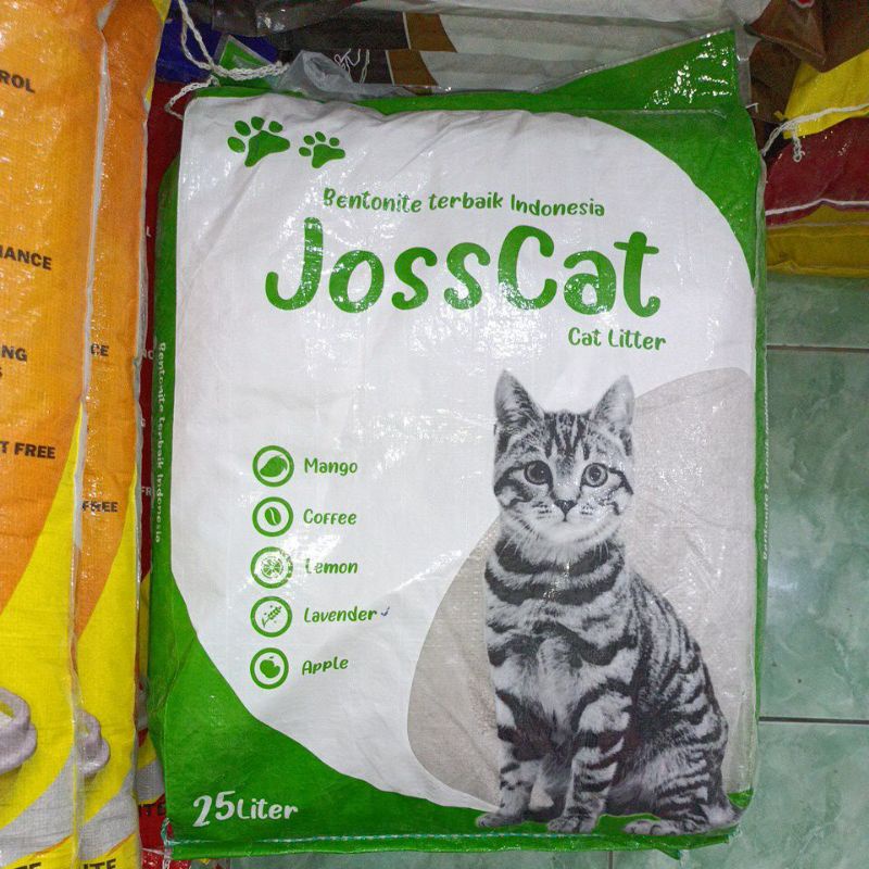 GRAB/GOJEK PASIR WANGGI GUMPAL JOSS CAT 25 L / NEW PASIR JOSS CAT